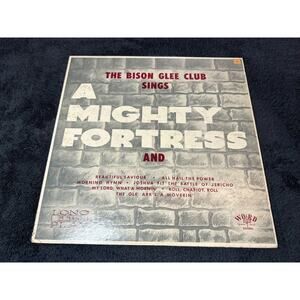 Bison glee club sings a mighty Fortress/ Word Records/ Rare/ 7”/Red